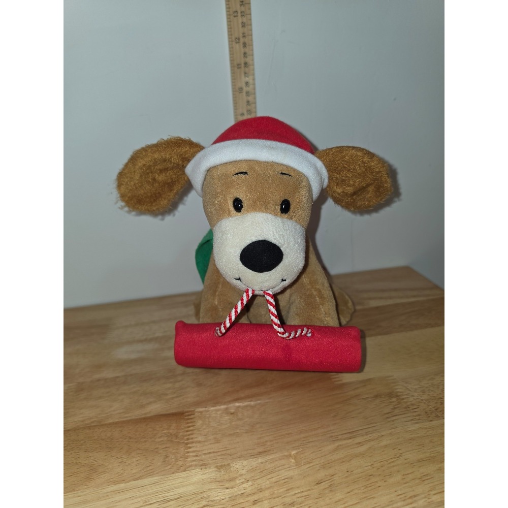 Hallmark Jingle Pals "Rockin' Rover" animated Christmas plush toy vintage